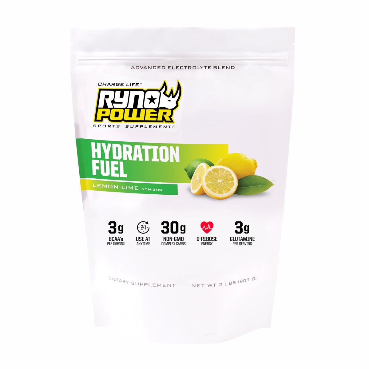 HYDRATION FUEL Lemon-Lime Electrolyte | 20 Servings (907 Grams)