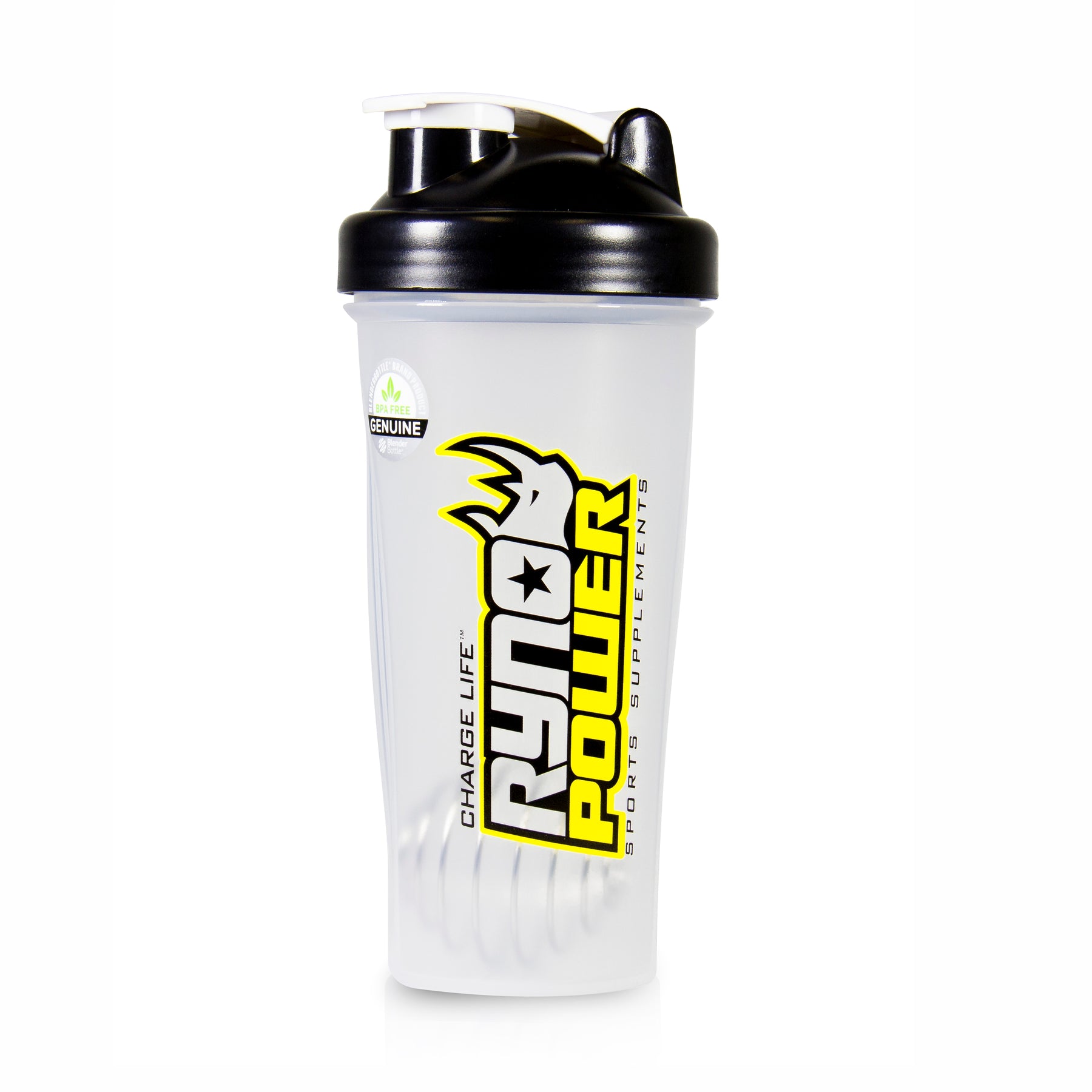 Ryno Power | Clear Shaker Bottle