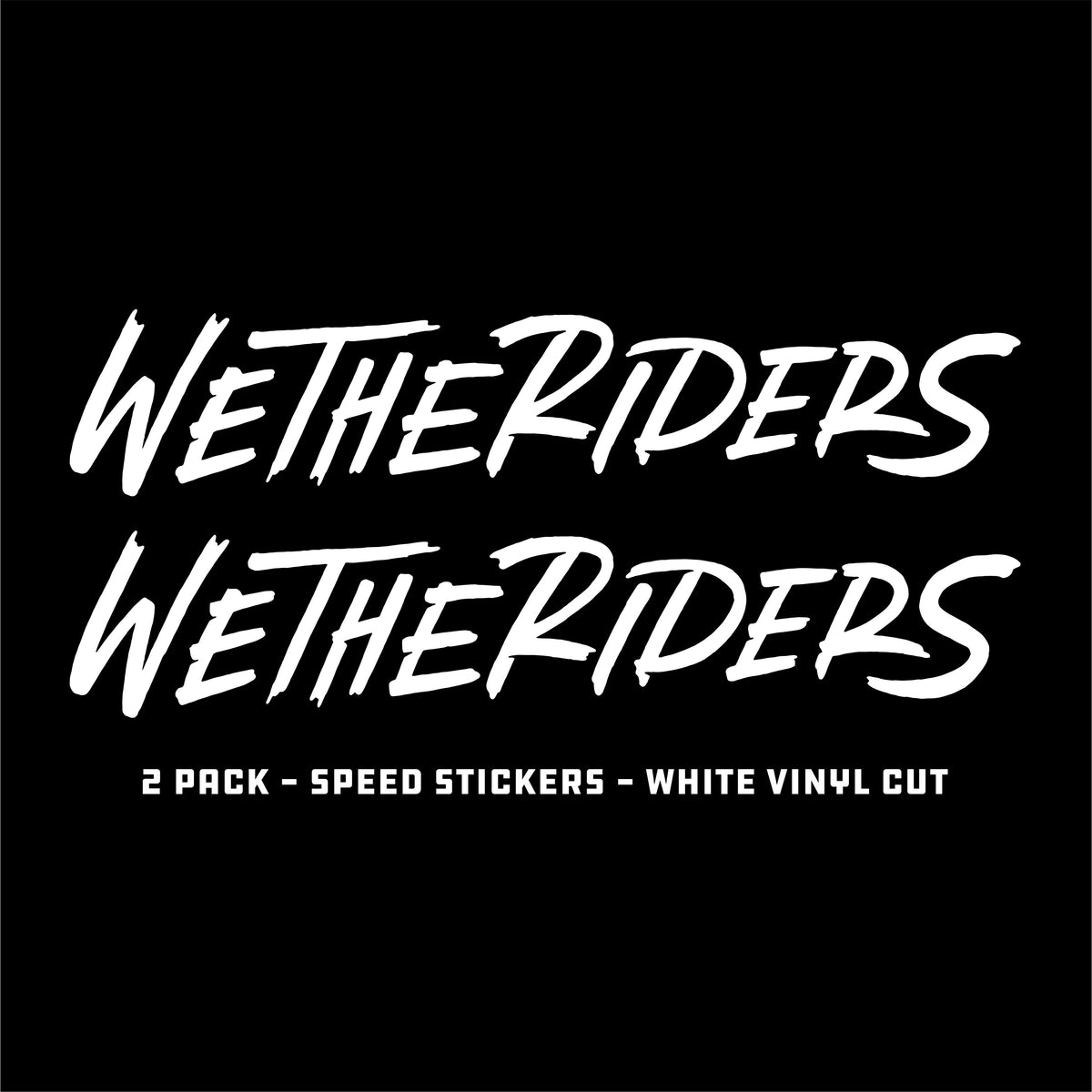 WTR 'Speed' sticker set (2)